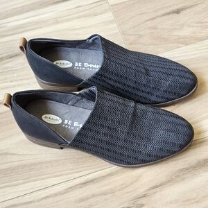 Dr. Scholl's Womens Black Slip-On Loafers Size 6 W